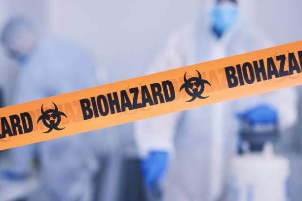 Professional Biohazard Cleanup technician working in Phoenix, IL